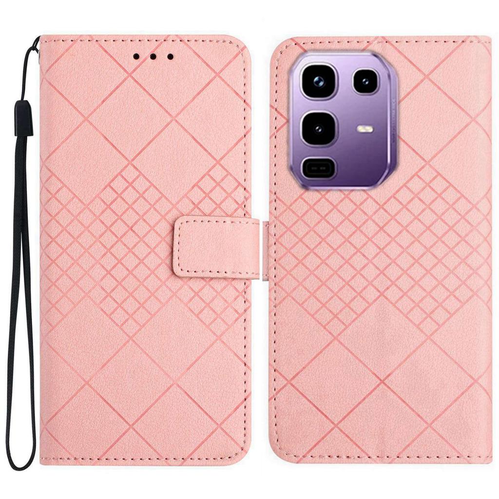 For Infinix Note 50s 5G Case Wallet Imprint PU Leather Flip Folio Phone Cover