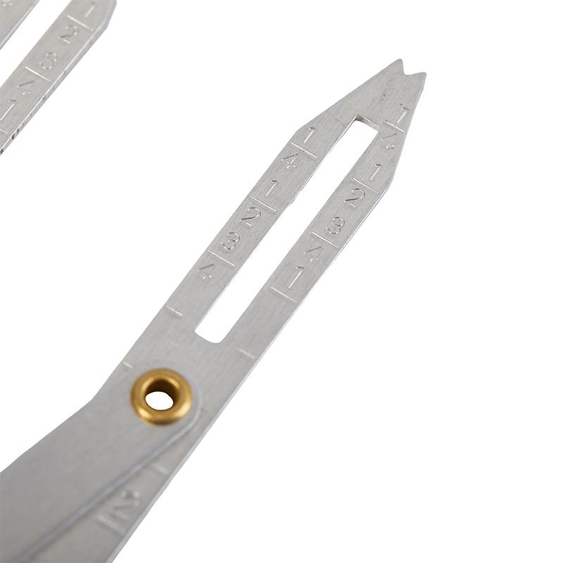 Прокладка для петли Расширяющаяся инструкция по изготовлению Правило Швейный калибр Равноотстоящая мера