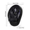 Curved Boxing Hand Target PU Leather 5-Finger Hand Target Breathable Curved Punching Mitts Kickboxing Pads for Men Women Gym