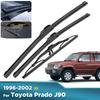 For Toyota Prado J90 1996-2002 1997 1998 1999 Wiper Front & Rear Wiper Blades Windshield Windscreen Window Brushes 19"+18"+14