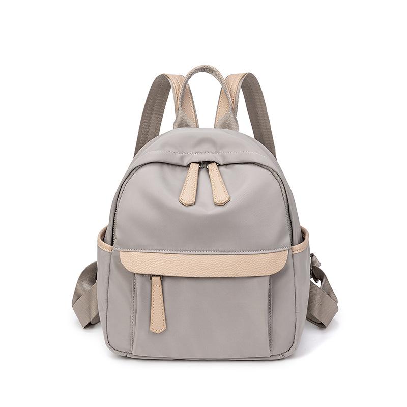 Oxford Fabric Backpack for Women 2026 Spring Summer Korean Mini Anti-Theft Daypack Stylish Casual Travel School Bag