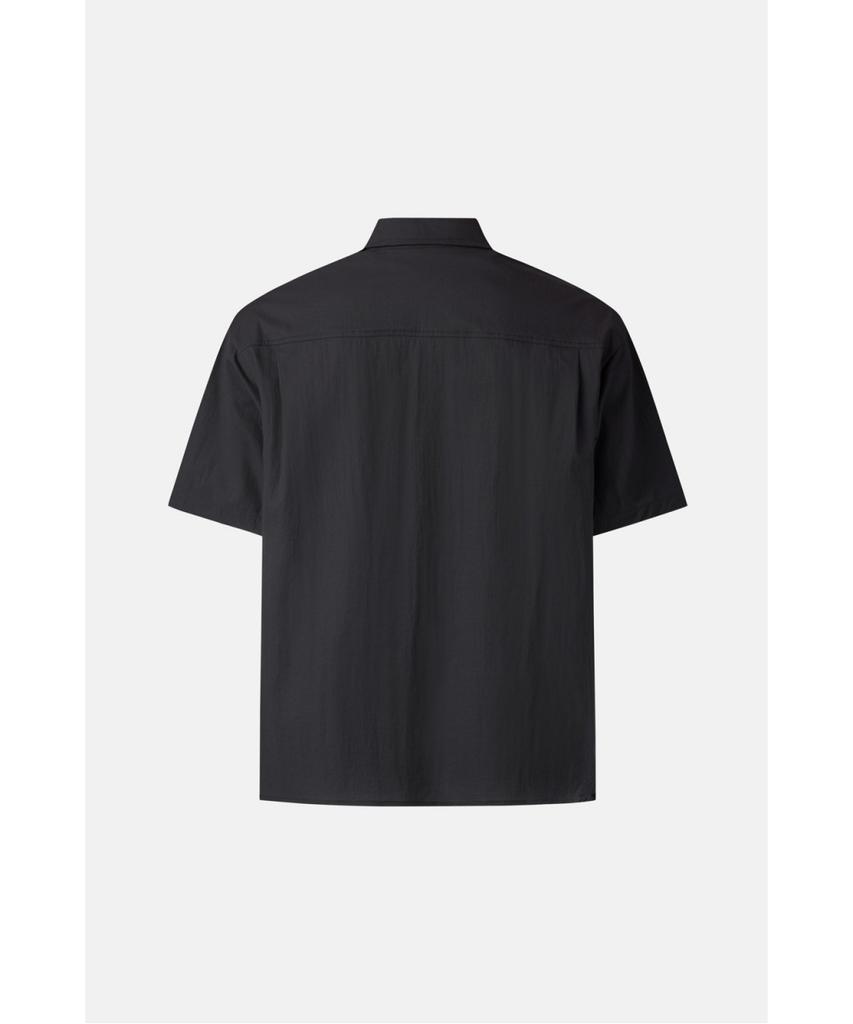 Koolongseupocheu Мужская рубашка с коротким рукавом Jwscm26111Blk