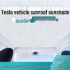 Солнцезащитный козырек из замши для люка Tesla Model Y/3: Теплоизоляция и защита от УФ-излучения
