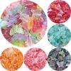 60 шт., аксессуары для самостоятельного изготовления, многоцветные с отверстием, браслет, ожерелье, изготовление ручной работы, цвет AB для изготовления ювелирных изделий, свободные бусины-разделители, бусины-бабочки