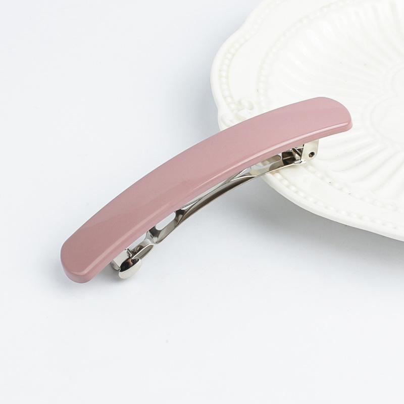 Матовая заколка для волос в корейском стиле для женщин и девушек - Простой и элегантный повседневный аксессуар