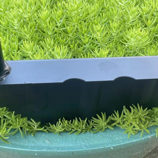 Полумесяц, обрезной станок для газона, стальной садовый обрезной станок с длинной ручкой, удобная ручка, пилообразный ручной обрезной станок, инструмент для ландшафтного дизайна газона