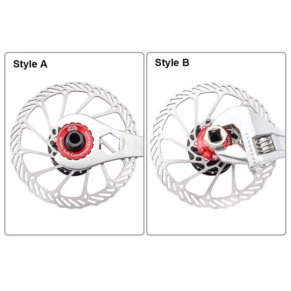 Thru-Axle Middle Lock Cover Bike Flywheel Lock Cover Bicycle Center Lock Cap Bike Center Lock Cover