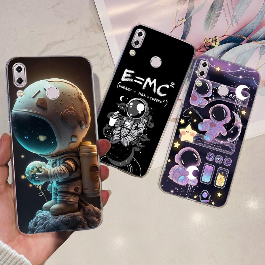 For Asus Zenfone 5 ZE620KL ZF620KL Cover Case Fundas Soft Silicone TPU Clear Phone Cases Protective Coque Astronaut Butterfly