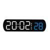 Voice Control Digital Alarm Timer Clock Temperature Dual Alarm Desktop Table Clock Night Mode 12/24H LED Clock Watch Desk Clock