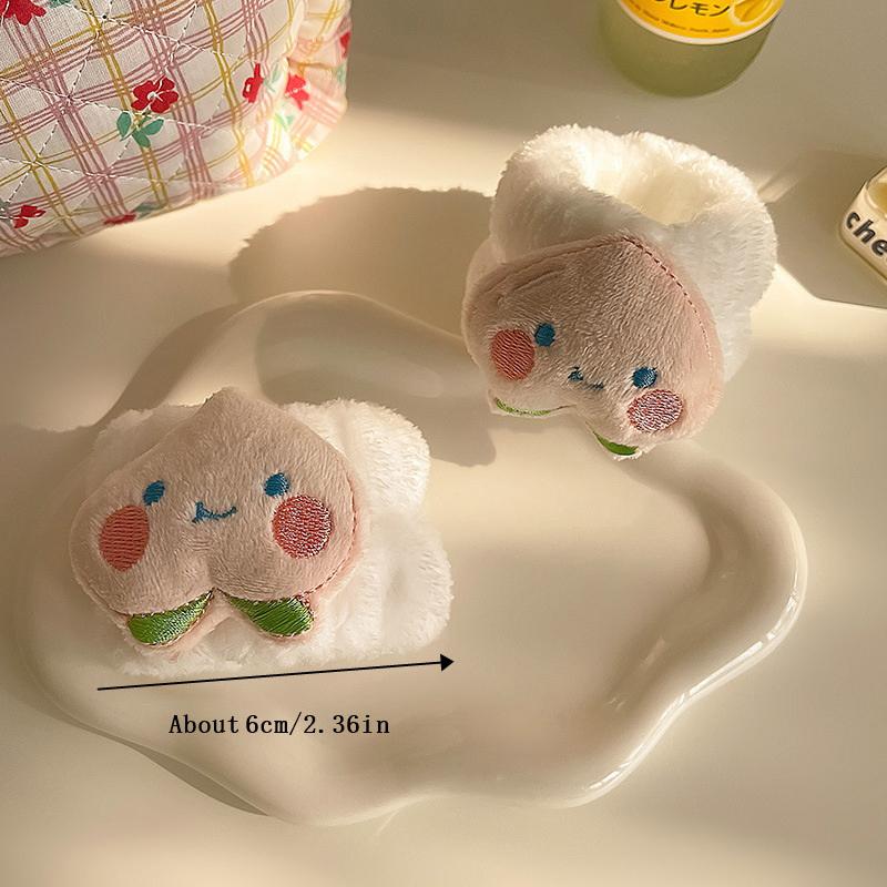 Спа-повязка на голову, повязка на запястье для умывания лица, флисовая повязка для ухода за кожей, повязка на запястье для женщин и девочек, макияж