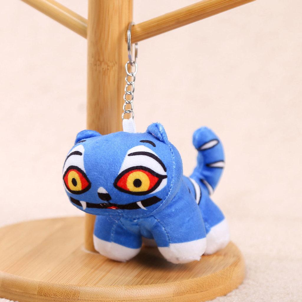 Kpop Demon Hunters Soft Plush Doll Keyring With Short Pile Fur For Fans And Accessories