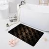 Впитывающий нескользящий коврик Дверной коврик Ванная комната Туалет Пол Душевая комната Коврик для ванной Современный кухонный коврик