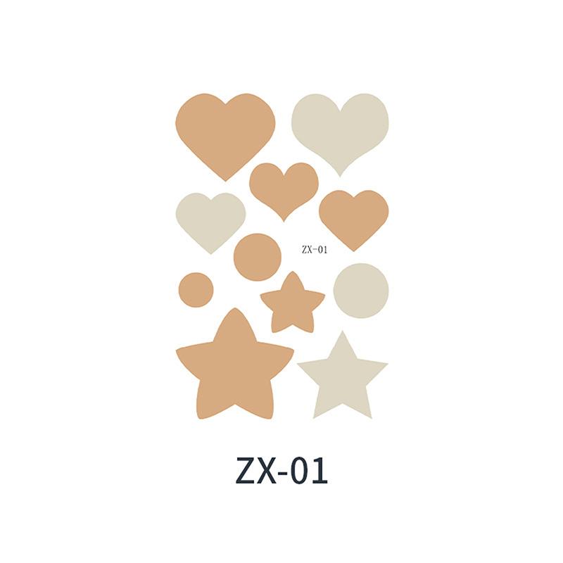 5 шт., пластырь для прикрытия татуировок, шрамов, родинок, консилер, лента, невидимые водонепроницаемые наклейки для временного прикрытия тела и рук