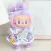 Only BClothes Labubu V3.0 Front High-Energy Vinyl Plush Blind Box Pendant Lucky Purple Butterfly Fairy Baby Clothes Skirt