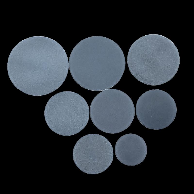 5 шт. Матовое Стекло Круглый Плоский Полупрозрачный Матовый Стеклянный Абажур Для Светодиодной Лампы Потолочного Света Фонарик