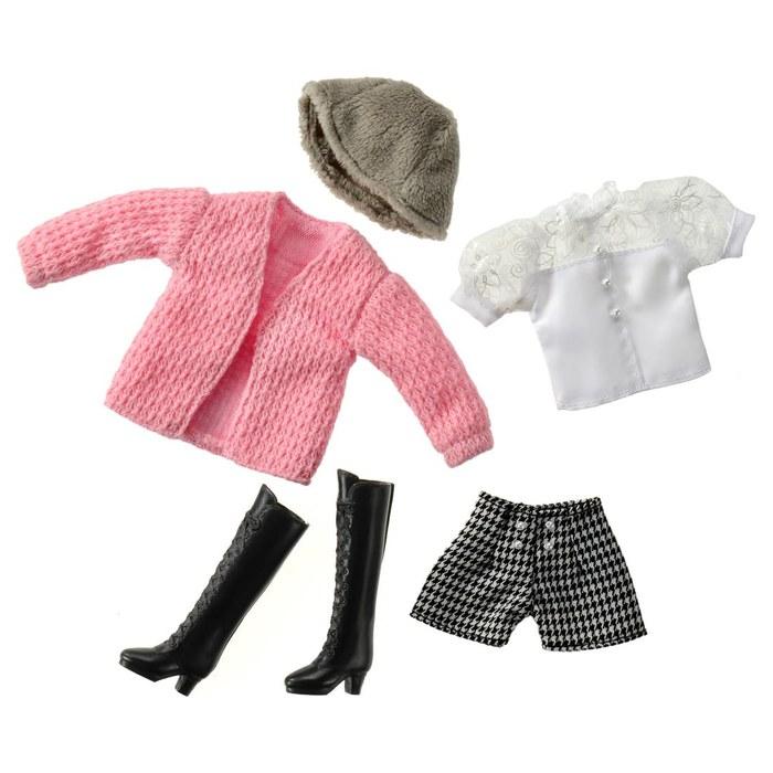 Takara Tomy Licca Dress LW-15 Fuwaaman Look Outfit, Doll Play, 3+ Years, Pink