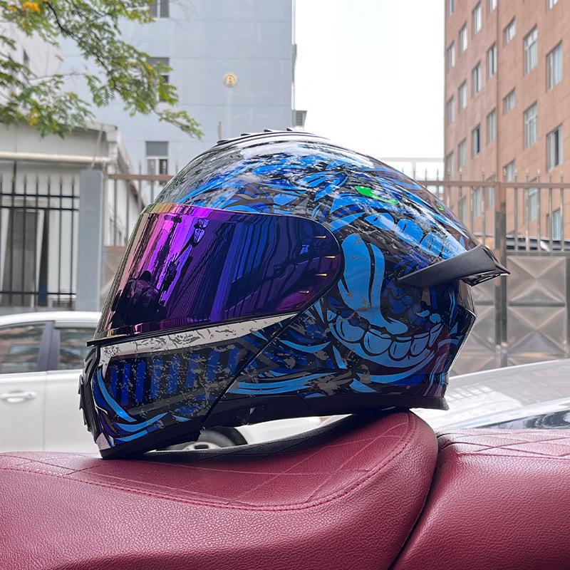 Электрический велосипедный шлем Orz, мужской и женский шлем с открытым лицом, двойное зеркало, хвостовое крыло, полуполное покрытие, персонализированный, всесезонный, Bluetooth пара