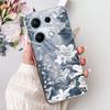 Clear For Redmi Note 14S 4G Case Cover Luxury Butterfly Love Fashion Flowers Cool Lion Cute Painted Soft Casing