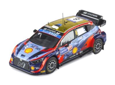 Ixo Модель B Hyonde I20 N Rally1 22 Победитель Финляндии RAM865LQ #8 О.Танак/М.Ярвеоя 1/43
