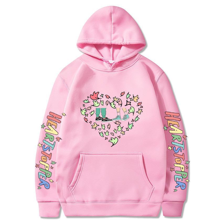 Лидер продаж, толстовки с капюшоном в стиле каваи, свитшот «Ник и Чарли», унисекс, осенне-зимний флисовый пуловер, модная уличная одежда в стиле хип-хоп