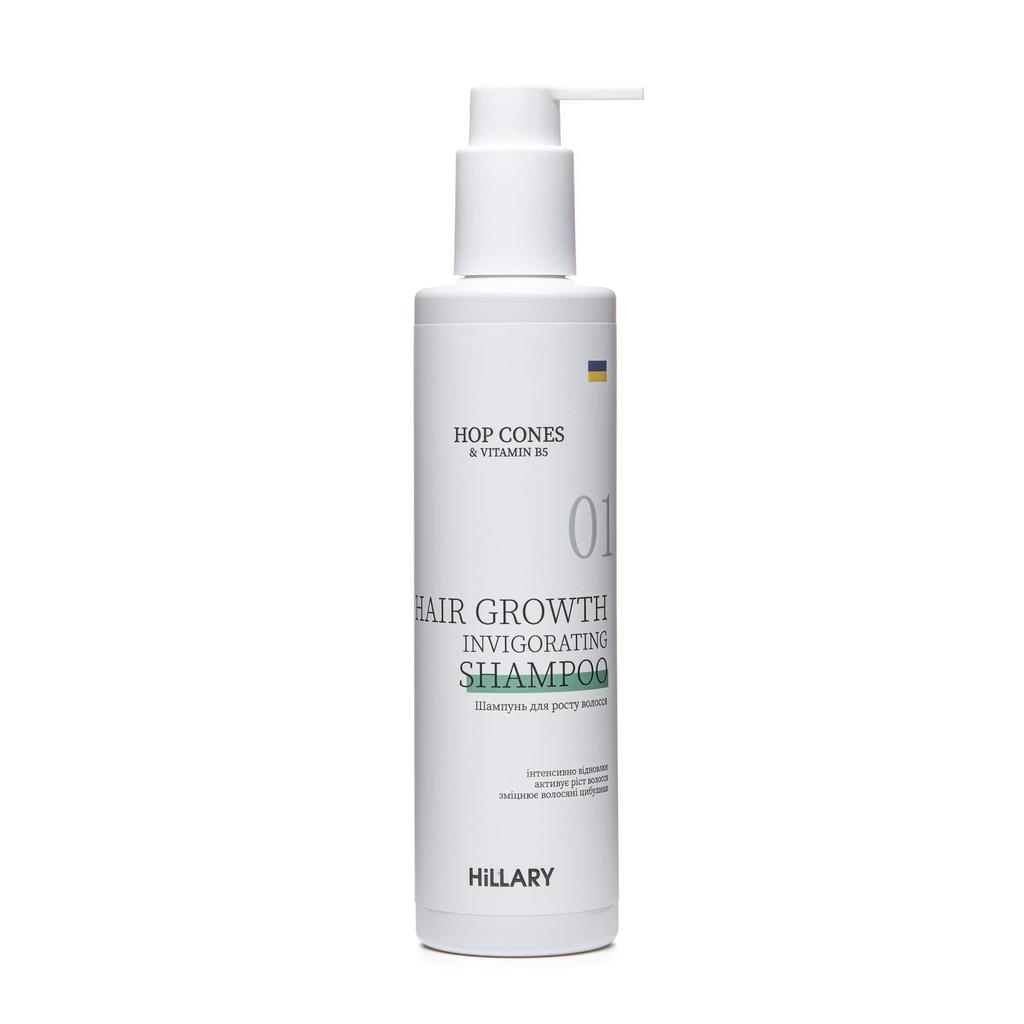 Hillary Hop Cones & B5 Hair Growth Invigorating Shampoo, 250 Ml