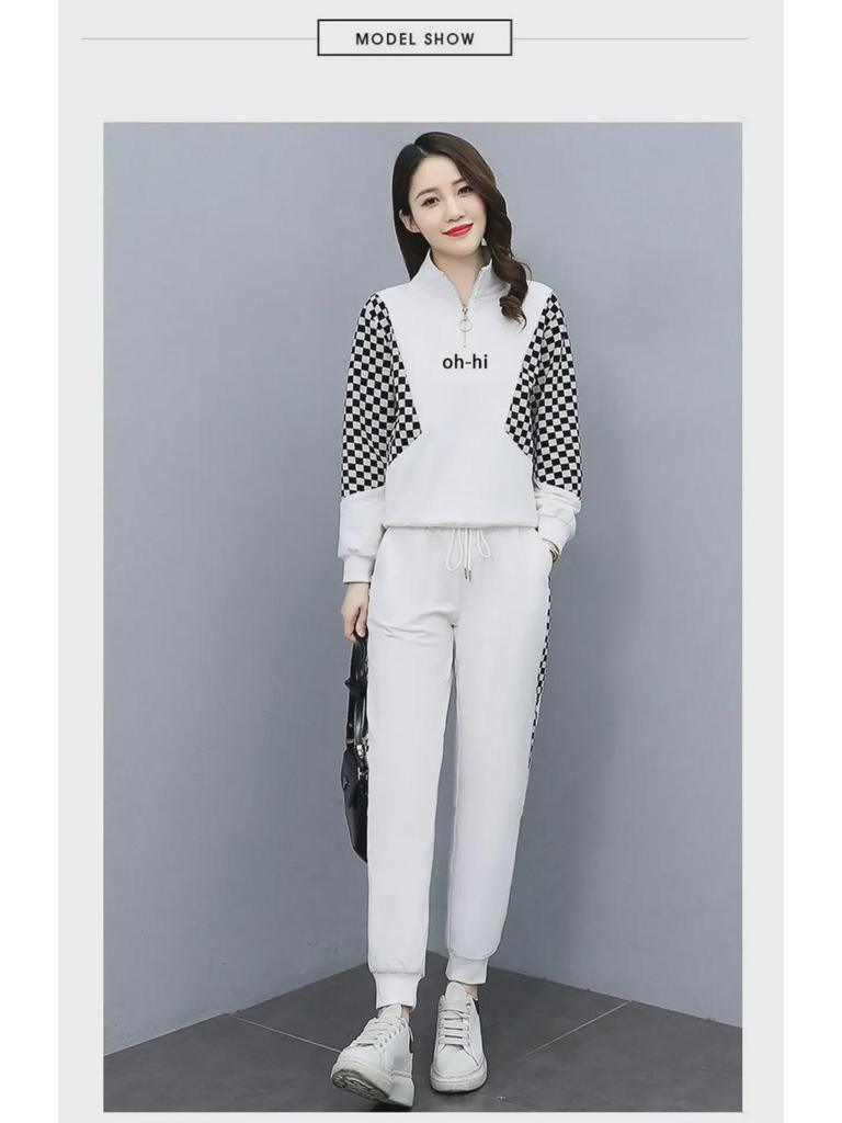 Женская мода: Сезонные костюмы и спортивная одежда — весенние, осенние, зимние толстовки и брюки, замедляющие старение