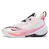 Air Strike 9 Premium Fabric Synthetic Leather TPU Wear Resistant Breathable Mid Top Basketball Shoes Men Basketball Shoes White Pink ABAS073-7