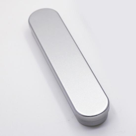 Пенал стильный прочный защитный ящик для канцелярских принадлежностей гладкий край долговечный металлический ящик для ручек для дома