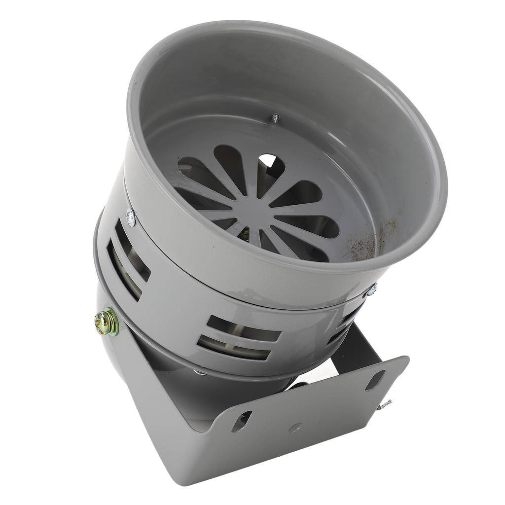 Промышленный аварийный зуммер Сирена с моторным приводом 120 дБ 40 Вт Корпус из серого чугуна Пожарный горн Электронный компонент