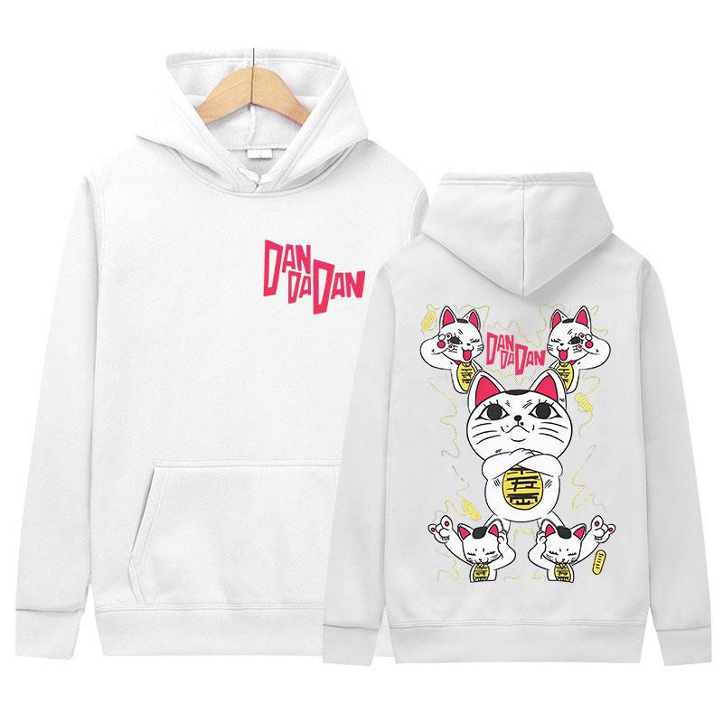 Japanese Anime Dandadan Okarun Graphic Hoody Men Women Fashion Oversized Sweatshirt Casual High Quality Fleece Hoodie Streetwear