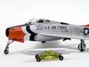 Америка Revell ВВС США Republic Thunderstreak Пилотажная группа Thunderbirds Пластиковая модель 15996 1/48 F-84F