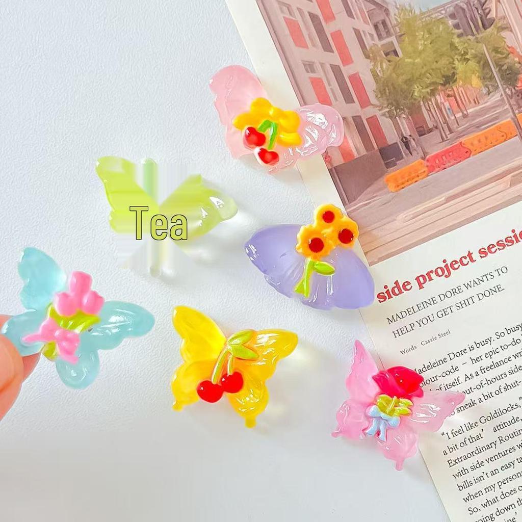 DIY Spring Butterfly Resin Accessories: Hair Clips, Phone Cases, Shoe Buckles, Keychains