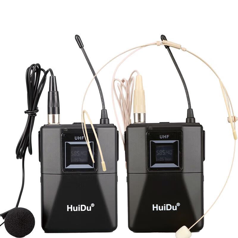 HuiDu HD-9314 Профессиональная беспроводная микрофонная система U-диапазона (Китайская версия)