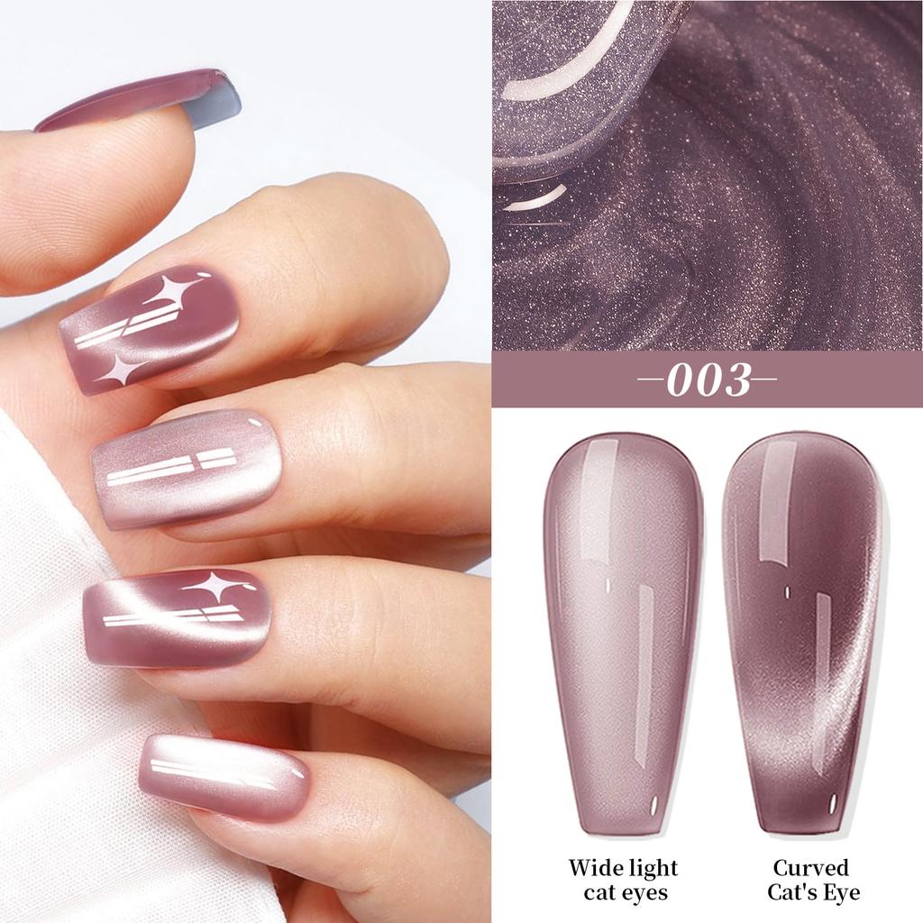 Nail Art Water Light Лак для ногтей Кошачий глаз Фототерапия Кристалл Широкий Лак для ногтей Кошачий глаз