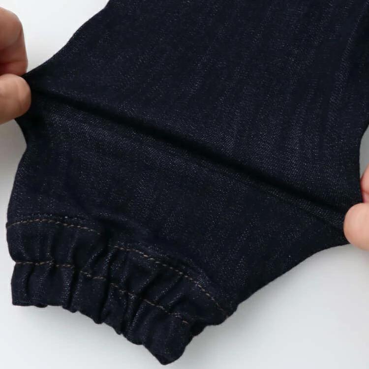 [Children's Clothing] Daddy Oh Daddy (Daddy O'daddy) Stretch Denim MA-1 Jacket 90cm-140cm V50104