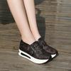 White Lace Sneakers Women Shoes Fashion Casual Shoes Wedge Heels 2024 Glitter Summer Platform Sneakers Shoes Women