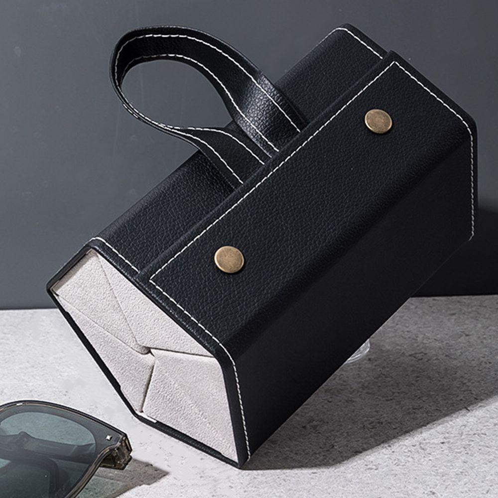 Держатель для витрины PU-сумка Экономия места Ящик для хранения Держатель для очков Слоты Футляр для очков Коробка для солнцезащитных очков