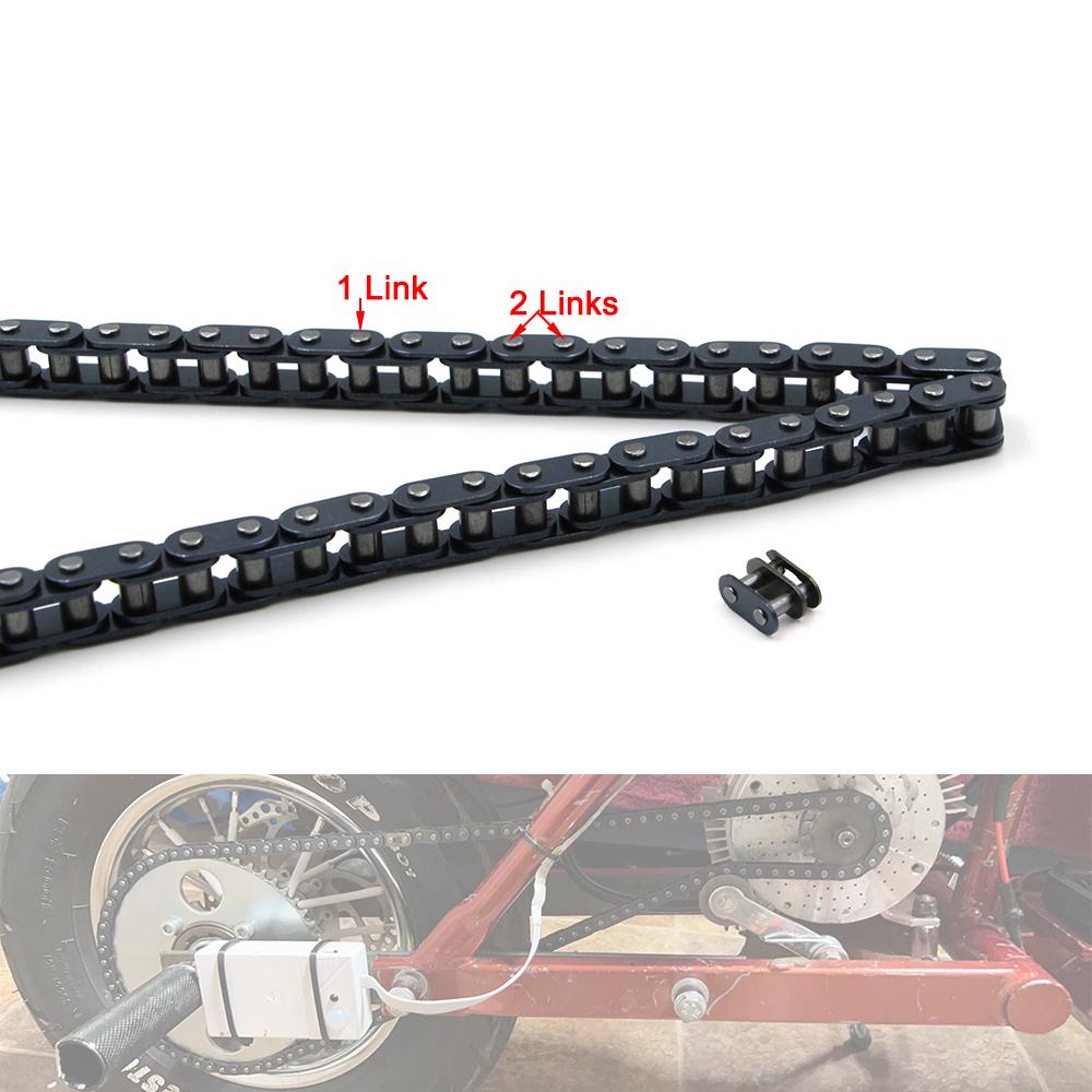 Приводная цепь T8F с роликами, подходит для 43cc 47cc 49cc 50cc 2-тактного Super Pocket Rocket Bike, Minimoto, детского квадроцикла, ATV, скутера