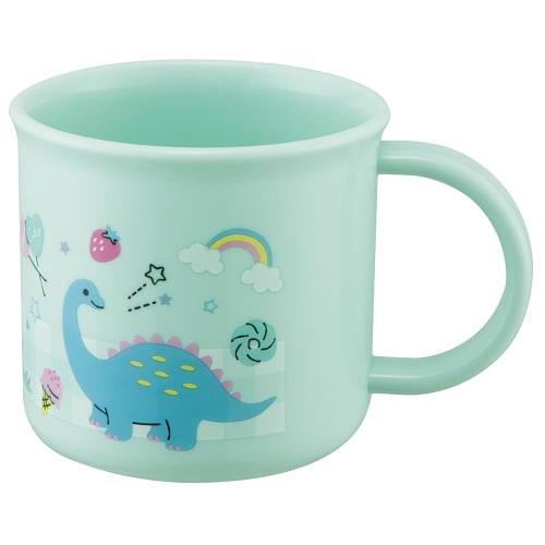Skater Children's Plastic Lunch Cup, 200ml, Dishwasher Safe, Made in Japan, Happy & Smile Rainbow Design, Girl's KE4AAG-A