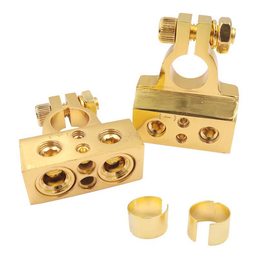 Разъемы для аккумуляторов сверхмощных автомобилей, 0/2/4/6/8/10 AWG, верхний вывод для нескольких аккумуляторов