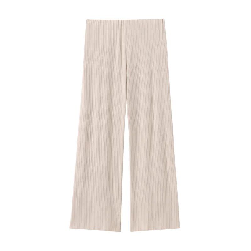 Fashion Style 2024 Summer New Women's Clothing Ruched Fabric Rib Asymmetric Collar Sleeveless Tops 1165455