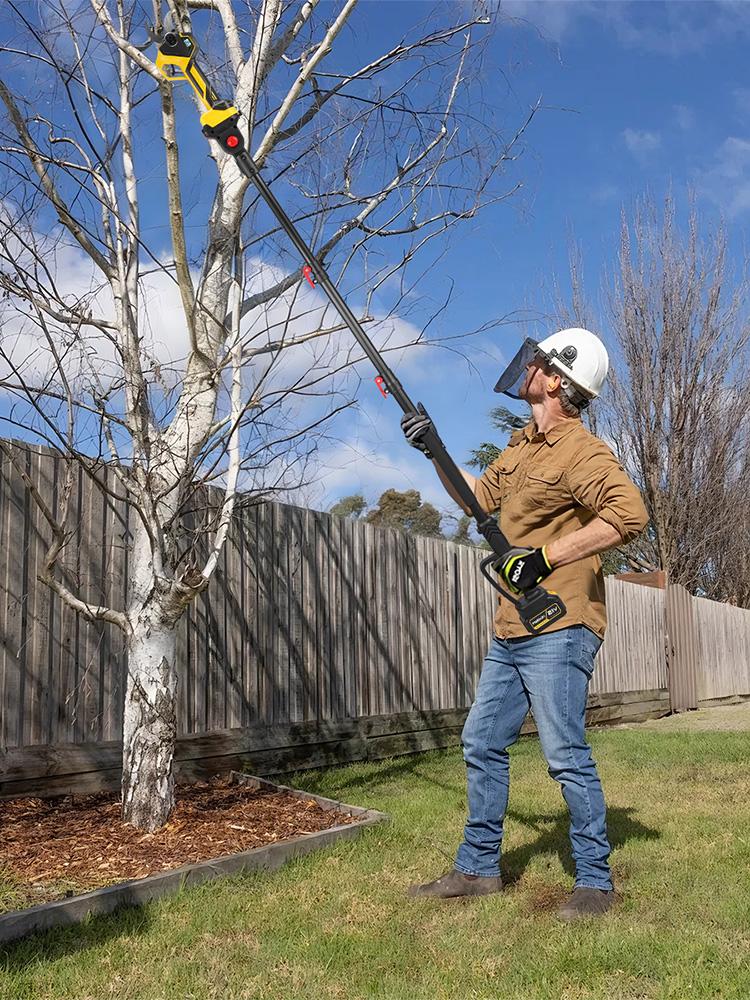MELLWIN 2-в-1 Бесщеточный Электрический Сучкорез-Секатор с Телескопической Ручкой 180 см Садовый Инструмент-Секатор Для Аккумулятора Makita 18V