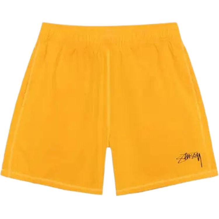 Nike X Stüssy SS24 Удобные быстросохнущие универсальные шорты унисекс желтые FZ5761-717