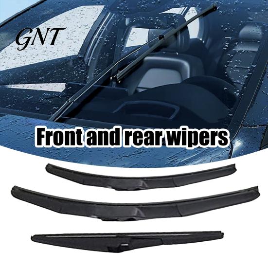 Durable Stainless Steel Shrapnel 3 Pcs 26"+16" Windshield Wipers And 12" Rear Wiper Blade Replacement for RAV4 2019 Weather Resistant Set 2020