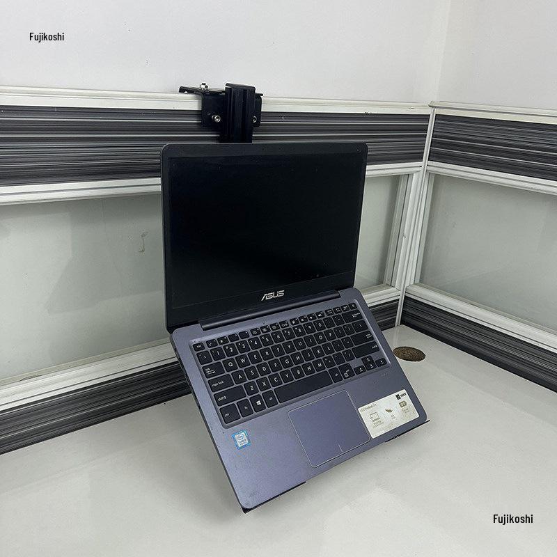 Rotating Telescopic Workstation Screen Lift for Laptop/Monitor with Hanging Desk Partition