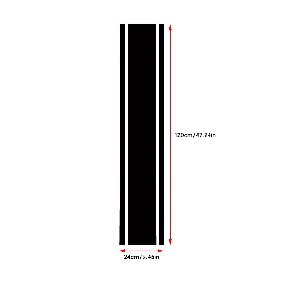 Персонализированные наклейки на капот автомобиля, полосатые наклейки, покрывающая пленка, наклейка на модифицированный кузов автомобиля, аксессуары для украшения автомобиля