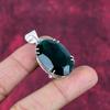 Indicolite Tourmaline Pendant, 925 Solid Sterling Silver Jewelry, Gemstone Jewelry Pendant, Handmade Wedding Gift Jewelry