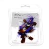 MNFT 10Pcs 8# Purple Beard Bass Dry Hook Nymph Fly Fishing Lure  Feather Tail Nymph Tying Fly Fishing Bait Lures