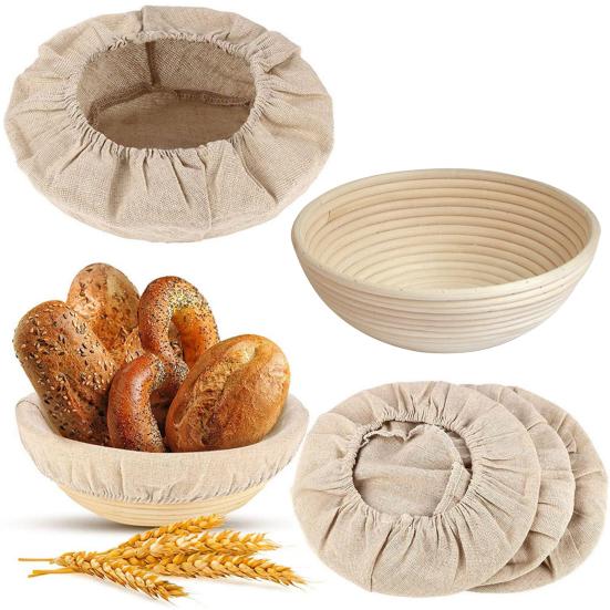 Корзина для расстойки хлеба Экологичная Плотное плетение Легко чистить Многоразовая Прочная