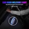 AAAMY1 1/2/4PCS Led Car Styling Door Welcome Light Projector Lamp Decor Accessories For Ford Focus Mustang Ranger Fusion Mondeo Kuga ST